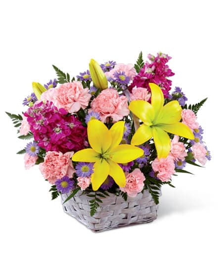 The Bright Lights Bouquet anniversary flowers