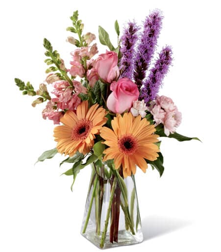 The Blushing Invitations Bouquet anniversary flowers
