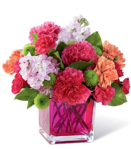 The Color Rush Bouquet anniversary flowers