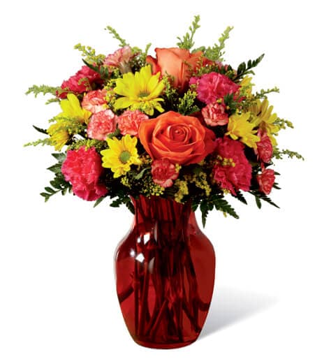The Colors Abound Bouquet anniversary flowers