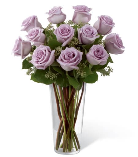 The Lavender Rose Bouquet anniversary flowers