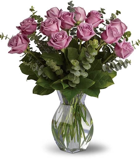 Lavender Wishes anniversary flowers